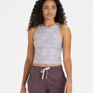 Vuori Gray Camo Tank